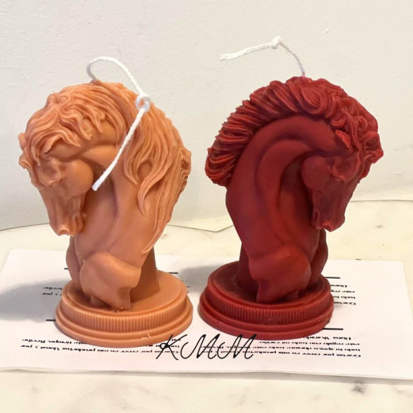 Силіконова форма люкс 3D Кінь (голова коня)