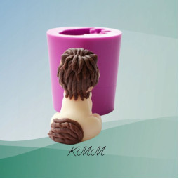 Силиконовая форма люкс 3D Лошадка Красотка-foto2