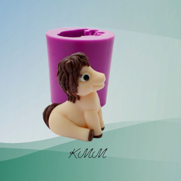 Силіконова форма люкс 3D Конячка Красуня