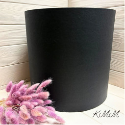 Шляпная коробка Гигант черная - 30см / 30см