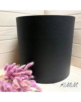 Капелюшна коробка Гігант чорна - 30см / 30см