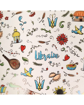 Коробка  Патріотична з прозорою кришкою 150х150х35мм-foto3