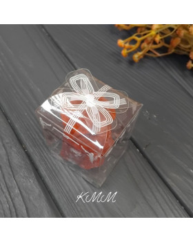 Коробка "Подарунок романтичний" пластикова самозбірна - 75мм х 50мм х 50мм-foto3