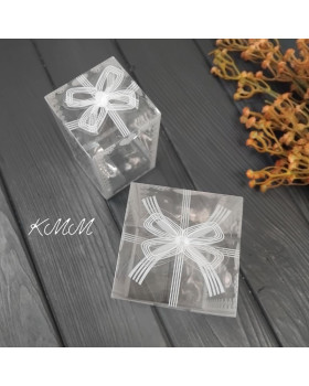 Коробка "Подарунок" пластикова самозбірна - 70мм х 50мм х 50мм-foto5