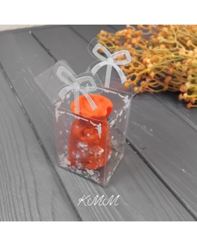 Коробка "Подарунок романтичний" пластикова самозбірна - 75мм х 50мм х 50мм-foto4