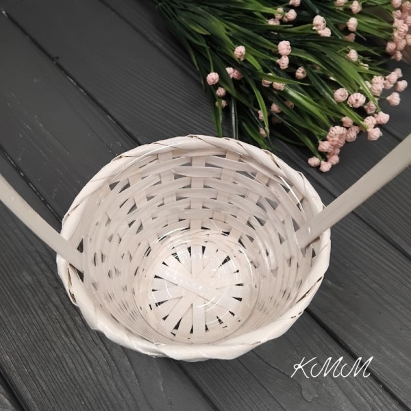 Кошик з лози Білий 90ммх130ммх300мм
