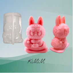 Силиконовая форма люкс 3D Лабубу