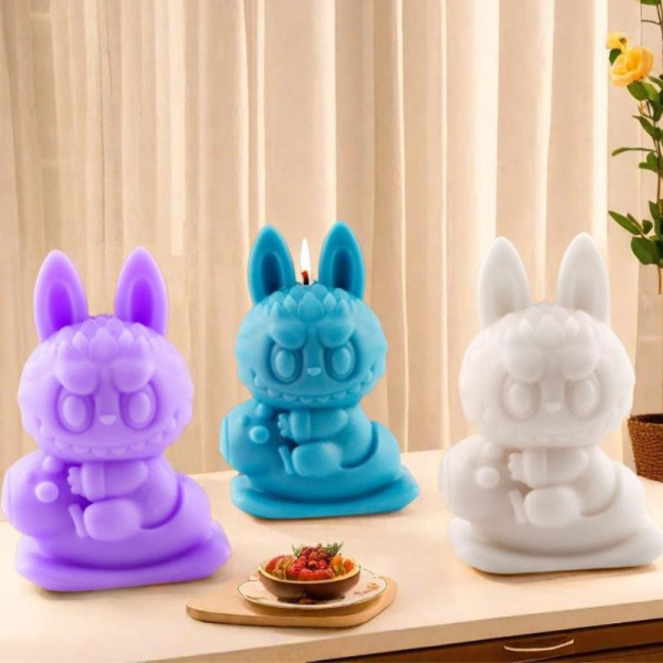 Силиконовая форма люкс 3D Лабубу