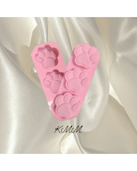 Силіконова форма Лапка (5,5смх4,5см) – планшет 3 шт