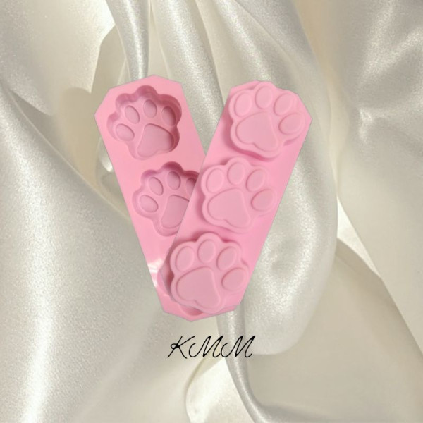 Силіконова форма Лапка (5,5смх4,5см) – планшет 3 шт