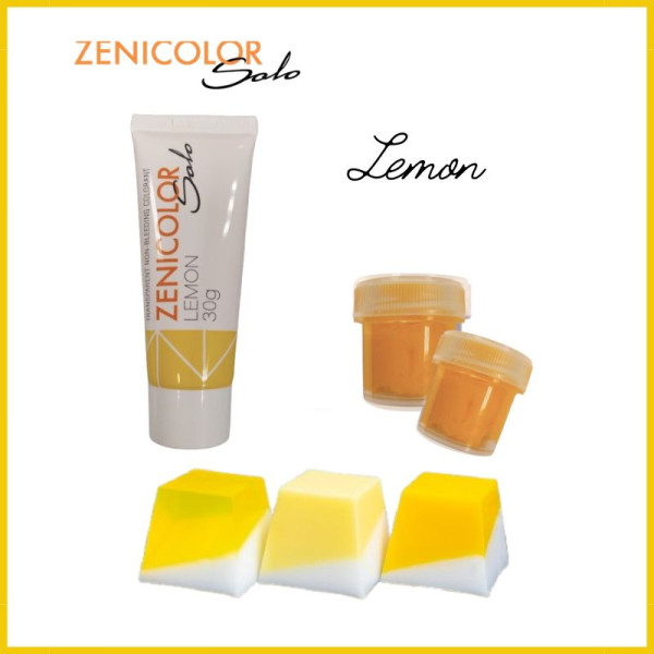 Пігмент Лимон (жовтий) ZeniColor Solo Словаччина - 5г