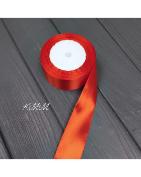 Стрічка атласна 40мм  1 метр - Червоний-foto2