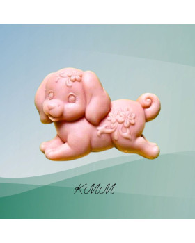 Силіконова форма люкс 2D Маленька собачка Силіконова форма люкс 2D Маленька собачка