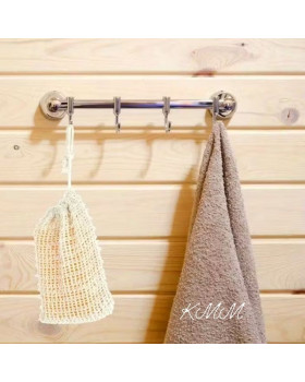 Мішечок із сизалі зі шнурком для мила 14смх9см - 1шт.-foto5