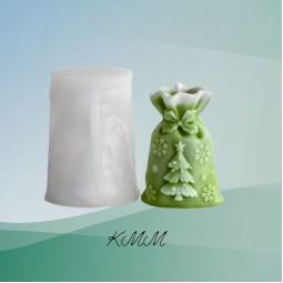 Силіконова форма люкс 3D Новорічний мішок