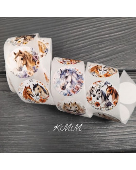 Наклейка Конячки 10шт