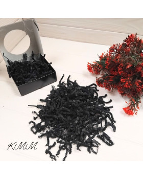 Наповнювач паперовий гофрований 20г - Чорний Наповнювач паперовий гофрований 20г - Чорний