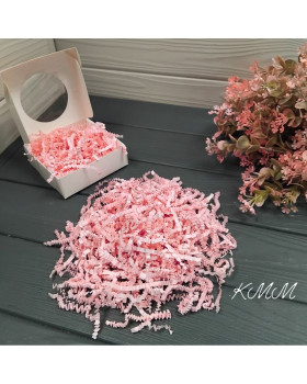 Наповнювач паперовий гофрований 20г - Рожевий Наповнювач паперовий гофрований 20г - Рожевий