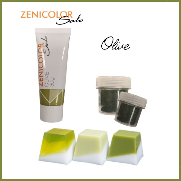 Пігмент Оливка (оливкового)ZeniColor Solo Словаччина - 5г