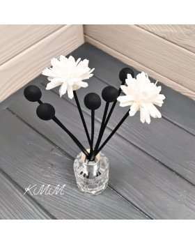 Палички (набір) для аромадифузора мікрофібра Квіти та Кульки (20 см) - 7шт