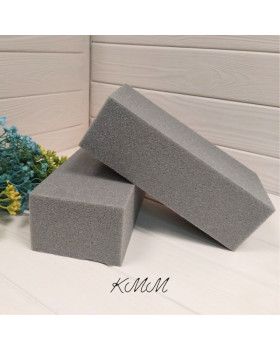 Піна флористична (оаза)  23х11х7см Victoria Перший сорт Польща - сіра