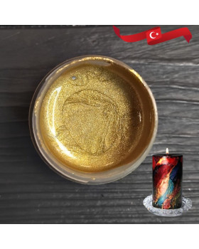  Перламутр акриловий Золото-Срібло для свічок та мила Cadence Туреччина -10г