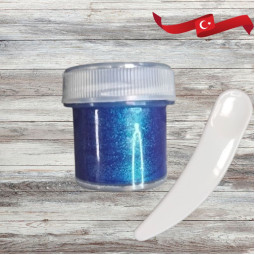  Перламутр акриловий Синій для свічок та мила Cadence Туреччина -10г-foto2