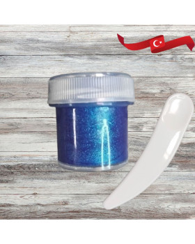  Перламутр акриловий Синій для свічок та мила Cadence Туреччина -10г-foto2