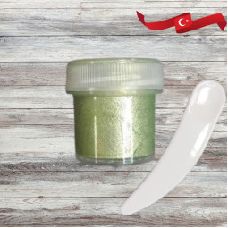  Перламутр акриловий М'ята для свічок та мила Cadence Туреччина -10г-foto2