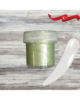  Перламутр акриловий М'ята для свічок та мила Cadence Туреччина -10г-foto2