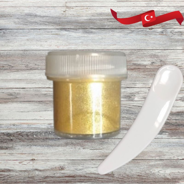 Перламутр акриловий Золото-Срібло для свічок та мила Cadence Туреччина -10г