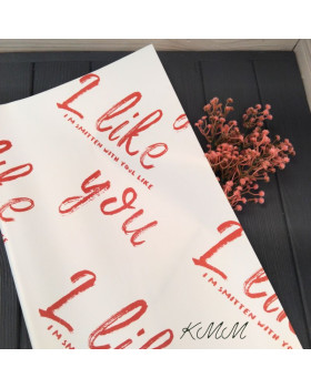Плівка листова I like you 600х600мм -1 лист