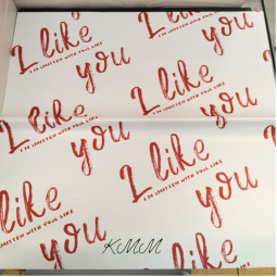 Пленка листовая I like you 600х600мм -1 лист-foto2