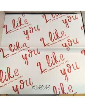 Плівка листова I like you 600х600мм -1 лист-foto2