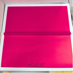 Пленка листовая Малиновая с белой каймой 600х600мм -1 лист-foto2