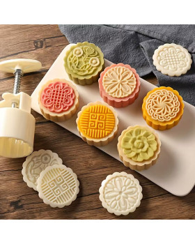 Набір для виготовлення бомбочок та піни для ванни (прес+6 насадок 5,6см)-foto2