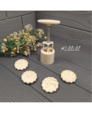  Плунжер кондитерський (прес+4 насадки 4,6см)