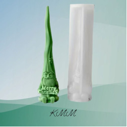 Силіконова форма люкс 3D Санта Merry Christmas