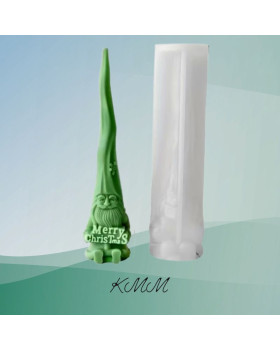 Силіконова форма люкс 3D Санта Merry Christmas