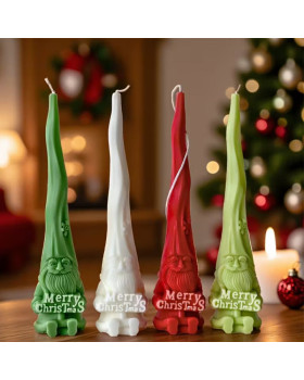 Силіконова форма люкс 3D Санта Merry Christmas-foto3