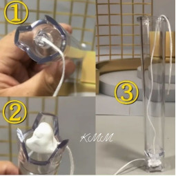 Форма акриловая для свечей Прямая 16,5см х D2,2см-foto4