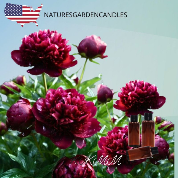 Віддушка Замшеві півонії США (NATURESGARDENCANDLES) 5 мл