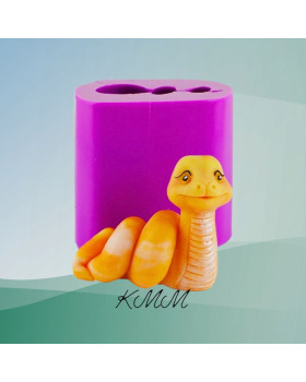  Силіконова форма люкс 3D Змія Щастя