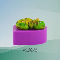 Силиконовая форма люкс 3D Змея Милашка-foto3