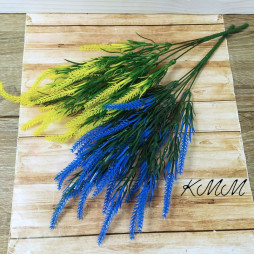 Вереск тонкий декоративный - ветка, синий-foto4