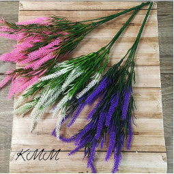 Вереск тонкий декоративный - ветка, синий-foto2