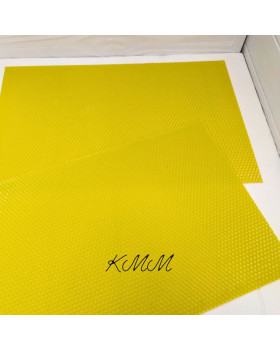 Вощина натуральна Яскраво-жовтий 410х260мм