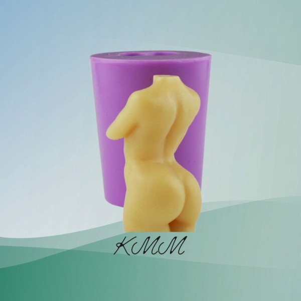 Силиконовая форма люкс 3D Свеча Дева 02