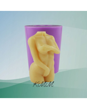 Силіконова форма люкс 3D Діва 02