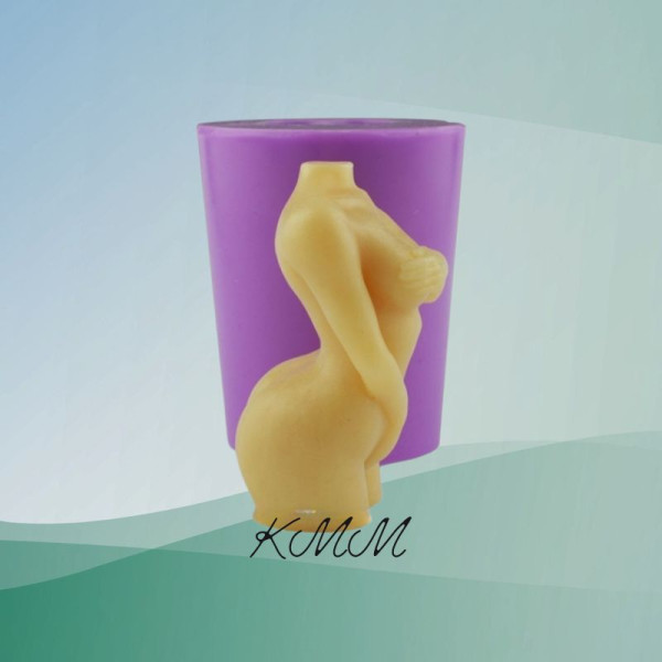 Силиконовая форма люкс 3D Свеча Дева 02